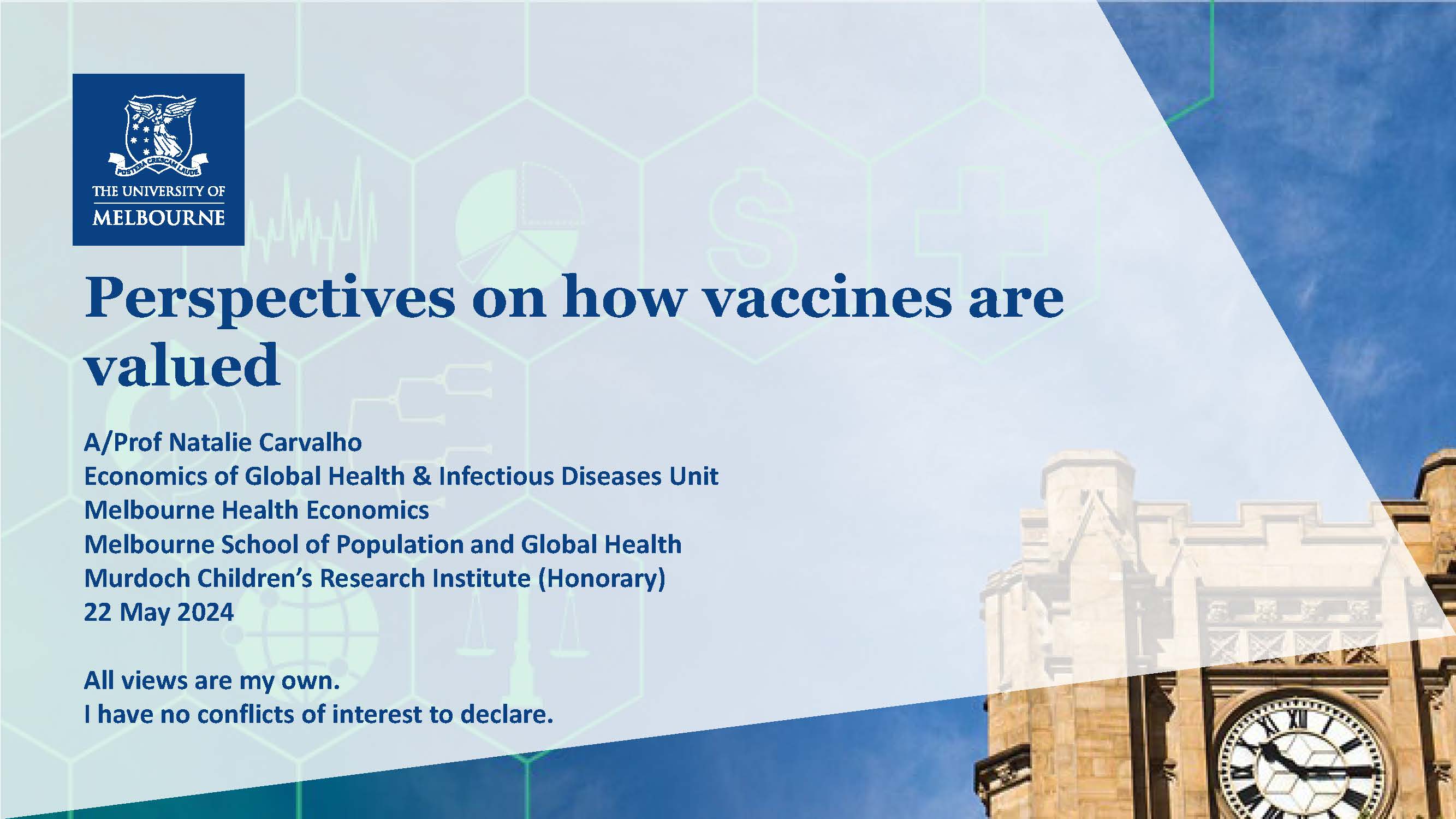 Australia’s Vaccine Value Chain Conference in Sydney