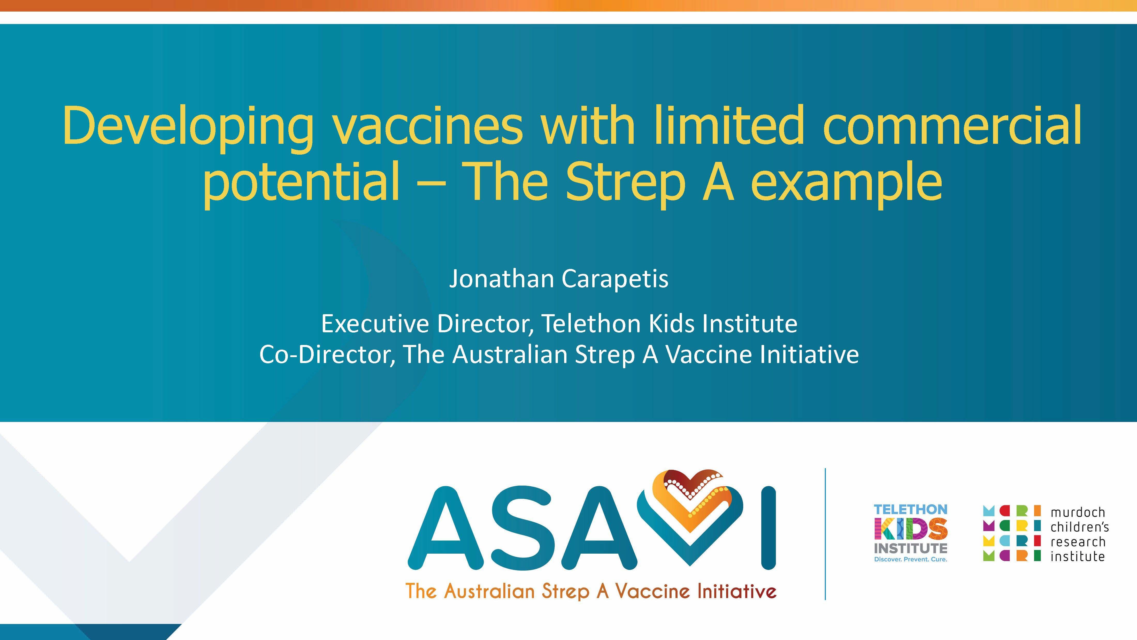 Australia’s Vaccine Value Chain Conference in Sydney