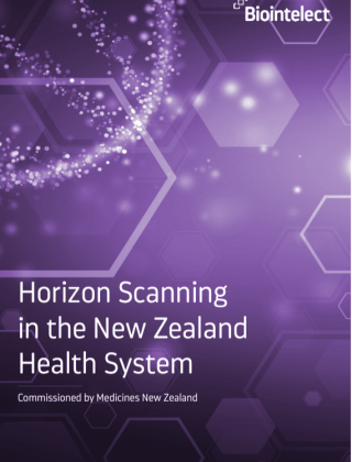 Horizon Scanning Strengthening Australia's approach to horizon scanning for new therapies